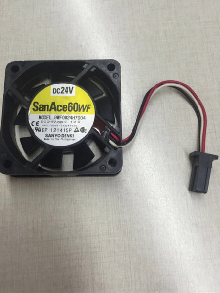 Fan 9WF0624H7D04 DC 24V 0.12A For Funuc A90L-0001-0423#105S SanAce 60WF