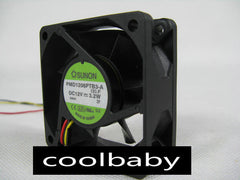 SUNON PMD1206PTB3-A DC 12V 3.2W 3Wire 6038 60x60x38mm DC Brushless Blower Fan