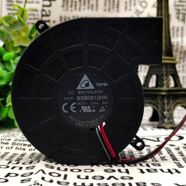 DELTA BSB0812HN 12V 0.6A 8028 8cm PWM Turbo Blower Projector Cooling Fan