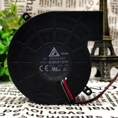 DELTA BSB0812HN 12V 0.6A 8028 8cm PWM Turbo Blower Projector Cooling Fan