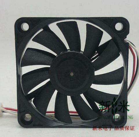 NIDEC 6010 12V D06X-12TL double ball three-wire quiet ultra-thin chassis fan