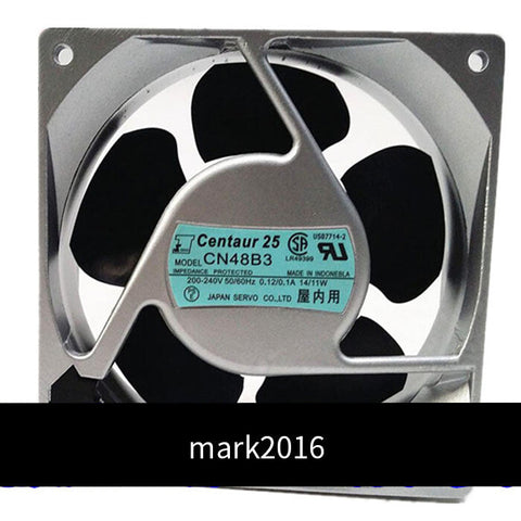 SERVO CN48B3 AC200-240V 14/11W 12CM aluminum frame fan