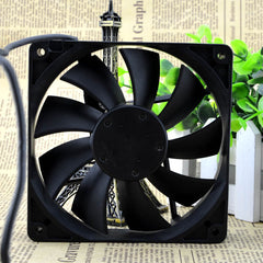 NMB 4710KL-04W-B19 V54 DC12V 0.22A 120x120x25mm 3-wire Server Square cooling fan