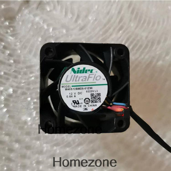 For Nidec 4028 W40S12BMD5-07 4CM 12V 0.64A Server Violent Cooling Fan
