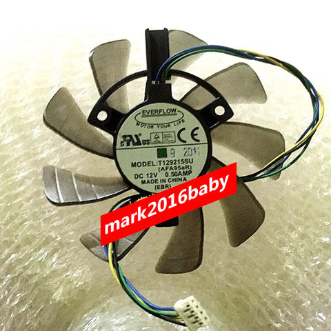 T129215SU Cooling fan For GTX460 HD6790 HD6870 4 pin