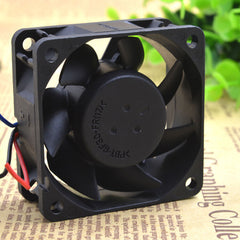 For QFR0624UH 6025 6CM 24V 0.26A 3-wire Double ball High Volume Fan