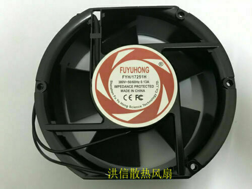 1PCS FUYUHONG FYH-17251H Cooling fan AC380V 0.13A 172*150*51MM 2wire