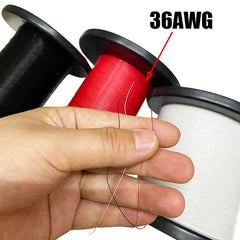 5M UL10064-36AWG ultra-fine wire Dia 0.28mm electronic High Temp Hook Up Wire