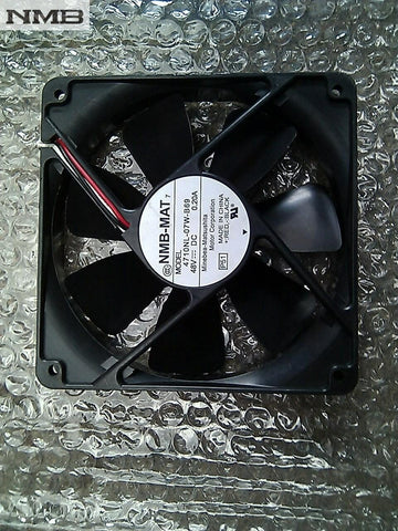 For NMB 4710NL-07W-B69 12025 48V 0.2A 12cm server inverter cooling fan 3 wire