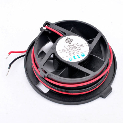 I.G.B BRUSHLESS DC 12V FAN ID-NO:651 043 Double ball bearing 65mm cooling fan