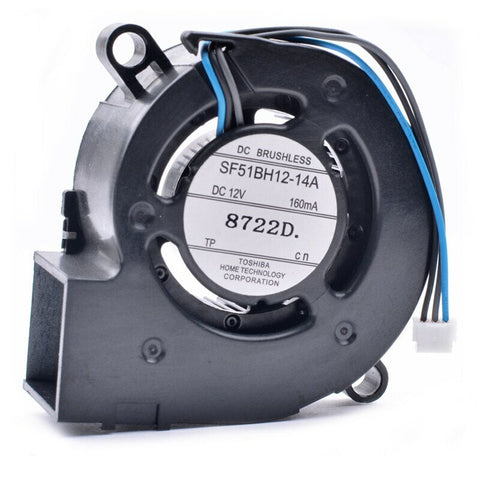 Toshiba SF51BH12-14A 12V 0.16A 160mA projector blower cooling fan