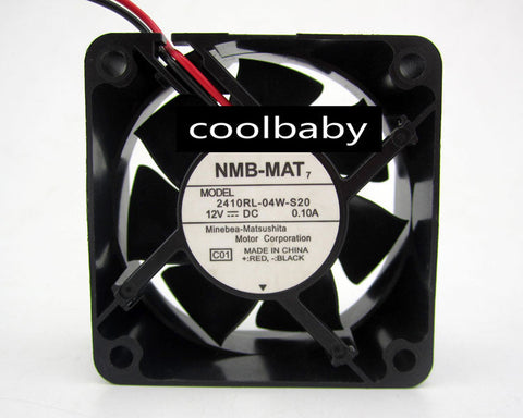 NMB 2410RL-04W-S20 Graphics card cooling fan DC12V 0.10A 2Pi n