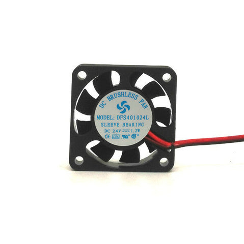 Yonglin DFS401024L fan 40*40*10MM 24V 2.4W 2pin