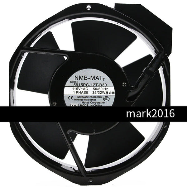 Original NMB 5915PC-12T-B30 170 * 150 * 38mm 115V 35 / 32W AC cooling fan