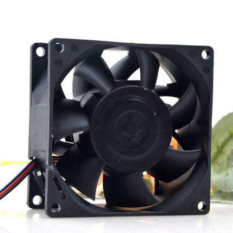 FFB0824SHE 24V 0.51A 8CM 8038 3-wires Double Ball Inverter Cooling Fan