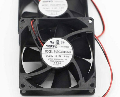 SERVO PUDC24H4C-049 24V0.16A 3.8W 2 wires 8025 fan