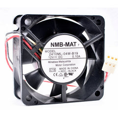 NMB 2410ML-04W-B19 6cm 6025 60x60x25mm DC12V 0.10A cooling fan