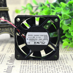1pc 2406KL-09W-B40 Server fan 14V 0.13A 2wire 60*60*15mm