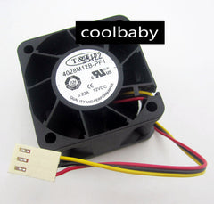 T&T 4028M12B-PF1 Graphics card cooling fan DC12V 0.22A 3pi n