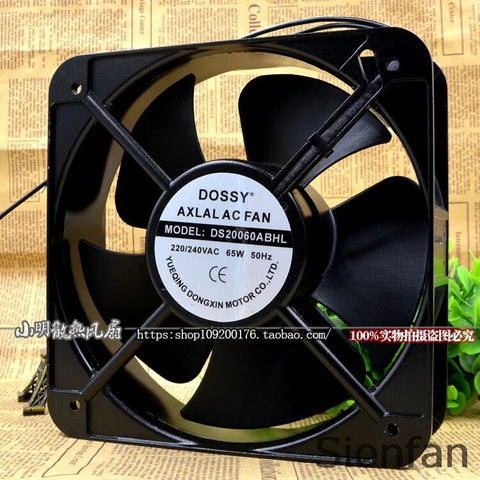 Dongxin axial flow fan DS20060ABHL AC220V 65W cabinet fan smoke extractor