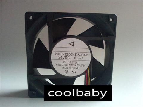 Mitsubishi MMF-12D24DS-CM1 fan 24V 0.36A 3pin