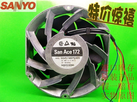 For Sanyo 17251 17CM 9GV5748P5H09 48V 2.0A power server cooling fan.