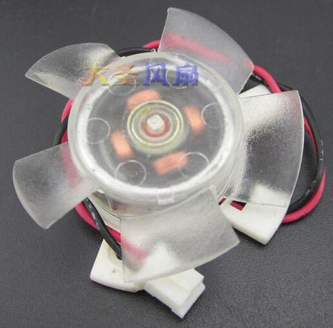 Original 12V 0.09A 26*26*20mm FS1240-A3112A 2 line graphics card fan