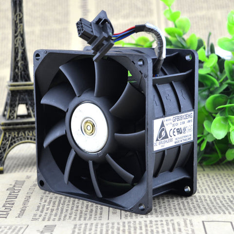 Delta GFB0912EHG 9050 12V 2.1A air-cooled motorcycle modified car dual motor fan
