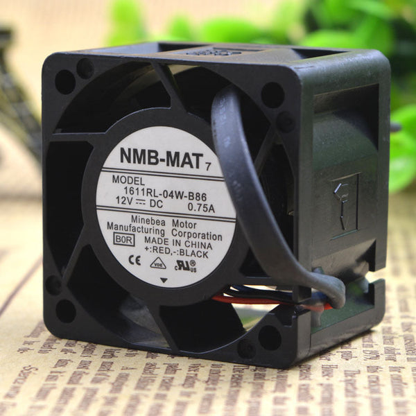 New NMB 1611RL-04W-B86 4028 4CM 40mm 12V 0.75A high RPM fan violence