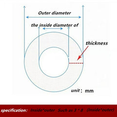 1/3/5 Meters ID 2mm~14mm Silicone hose Transparent Food Grade pipe Tubing Hose