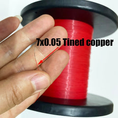 5M UL10064-36AWG ultra-fine wire Dia 0.28mm electronic High Temp Hook Up Wire