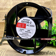For Ou Feng GX150-2 220V 50/60Hz 38W 0.2A 17251 17CM oval fan