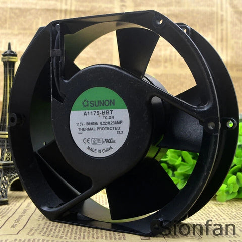 For Jianuan SUNON A1175-HBL A1175-HBT T.GN 115V 0.22/0.23A Cooling Fan