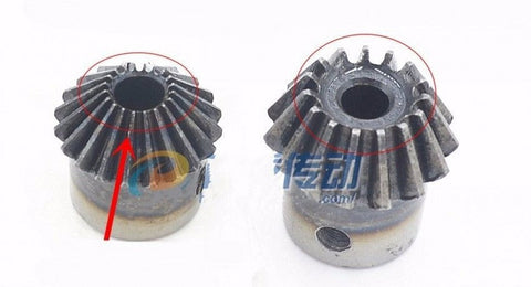Motor Bevel Gear 1.0 Mod 20 Tooth 90° Pairing Bore 5/6/6.35/8mm Bevel Gear x1Pcs