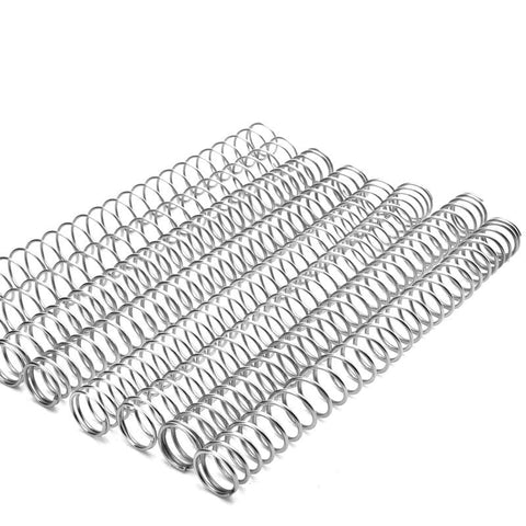 0.5mm WD 6mm OD Stainless Steel Compression Spring Compressed Pressure Springs