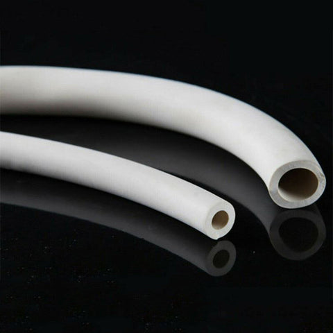 Dia 2mm~19mm White Rubber Vacuum Tube Laboratory Hose Pipe High Quality Inner