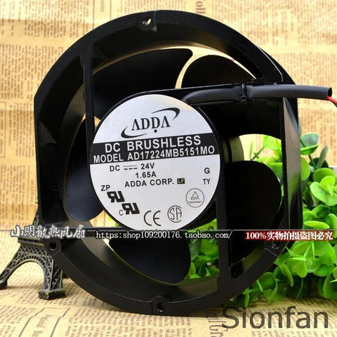 For AD17224MB5151MO ADDA protocol 17251 24V 1.65A high speed cooling fan