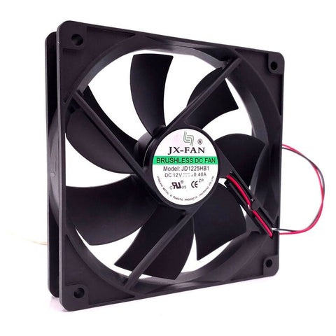 JX-FAN Fan JD1225HB1 DC 12V 0.40A 12025 12CM 2 pin inverter Cooling fan