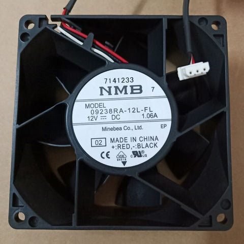 For NMB 09238RA-12L-FL 12V 1.06A large air volume 9038 three wire cooling fan