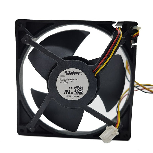 U12E12MS1CA3-52Z32 12.5cm DC12V 0.15A 3 lines cooling fans for refrigerators