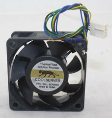 Original 6025 DC12V 0.26AMP 6CM 60*60*25MM F126025DU 4 wire cooling fan