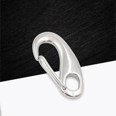Stainless Steel Portable Snap Hook Boat Rigging Spring Clip Wire Gate Carabiner