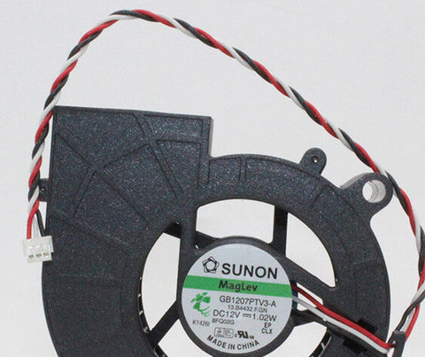 SUNON GB1207PTV3-A DC 12V 1.02W 7025 7CM 3 Wire Cooling Fan
