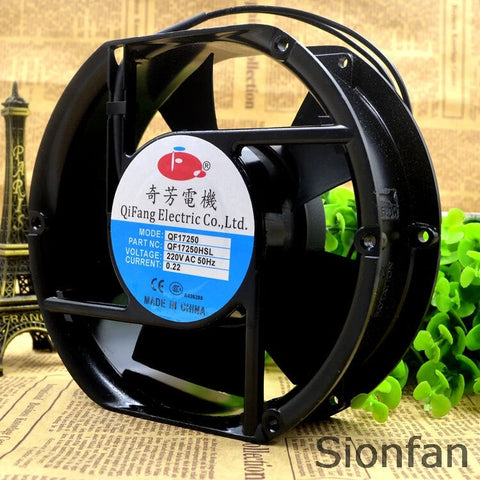 For Qifang Motor AC220V 17CM QF AC17250 HSL2 HBL2 AC fan