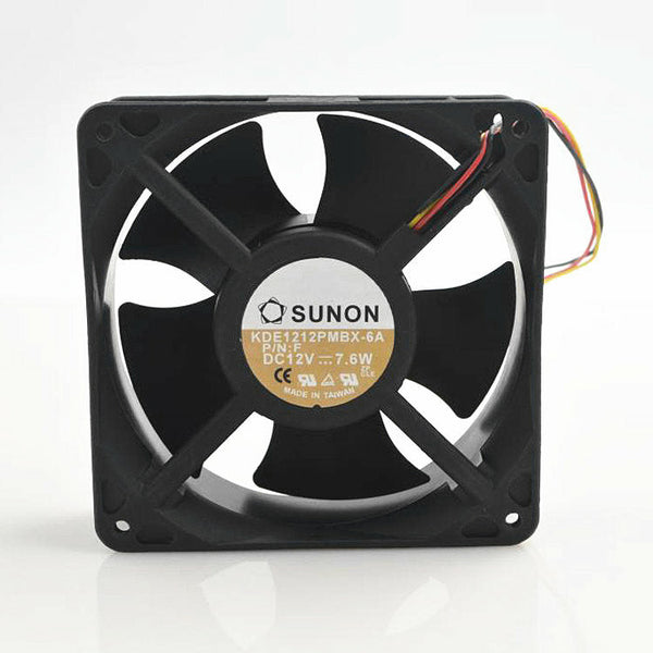 SUNON KDE1212PMBX-6A fan 120*120*38mm 12CM 12V 7.6W 3pin
