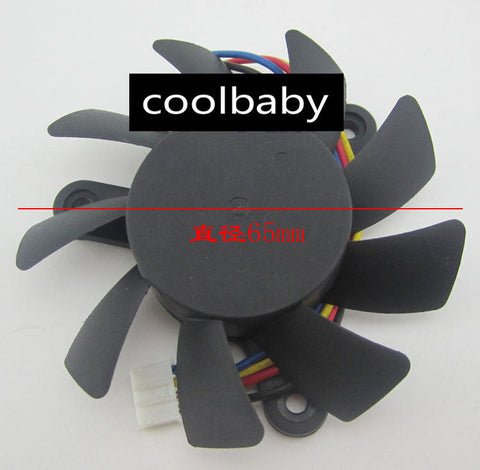 T&T 7015M12F Graphics card cooling fan DC12V 0.25A 2Pin