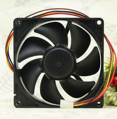 SANYO 9AH0912P4H041 9cm 9225 12V 0.17A 4 wire silent fan