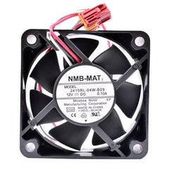 For NMB Panasonic 2410RL-04W-B29 12V 0.10A 6025 6cm washing machine cooling fan