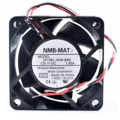 NMB 2415KL-04W-B89 6cm 6038 60x60x38mm 12V 1.65A 3 pin cooling fan