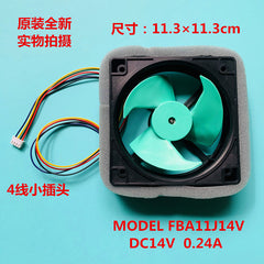 Original FBA11J14V DC14V 0.24A for Refrigerator cooling fan